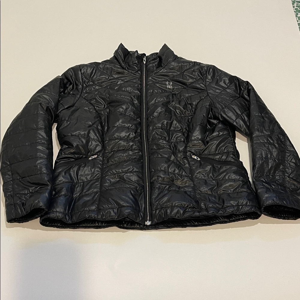 Spyder Black Puffer Jacket